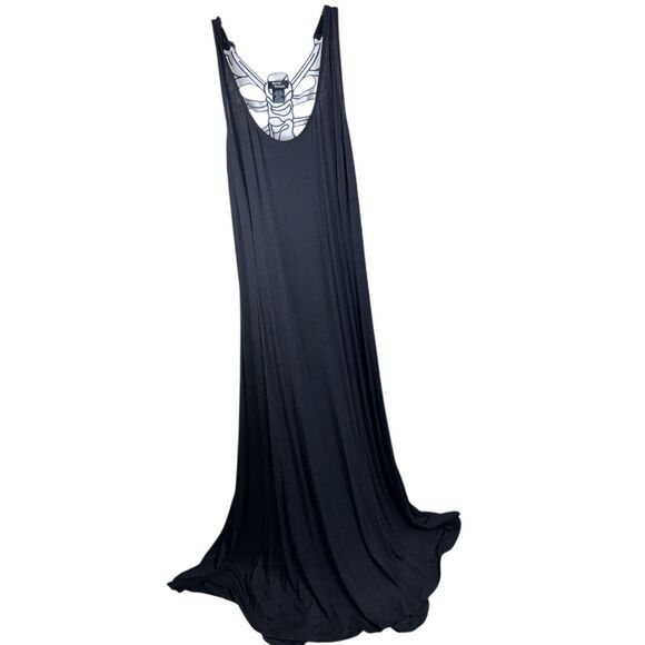 Teenage Runway Dresses & Skirts - Teenage Runway Maxi Dress Women XL Skeleton Hot Topic Halloween